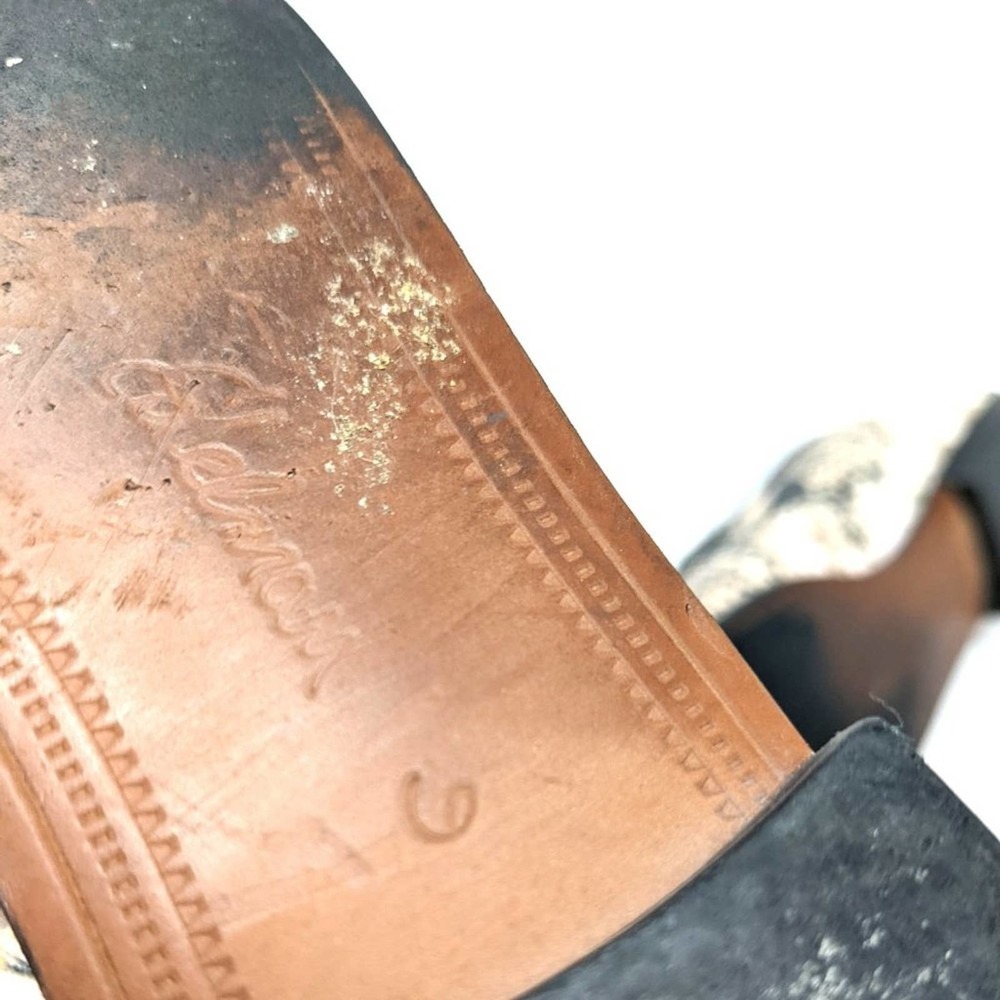 Sam Edelman Womens 6 Leon Snake Python Slip On Le… - image 7